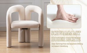 Gepolsterter Komfortstuhl – ideal für jedes Zimmer