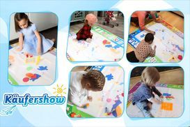 Wasser Doodle Matte, die Kinder lieben