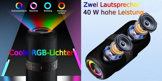 Perfektes Klangerlebnis und dynamische Lichteffekte