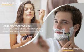  Doppelseitiger Spiegel