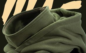 3 in 1 Schal, Kapuze & Windbreaker