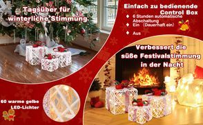 Warme Lichter mit Timer Funktion