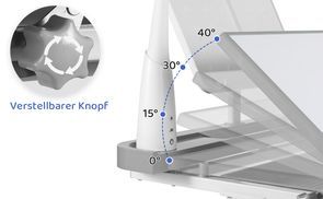 Neigbarer Schreibtisch