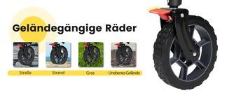 Geländetaugliche Räder