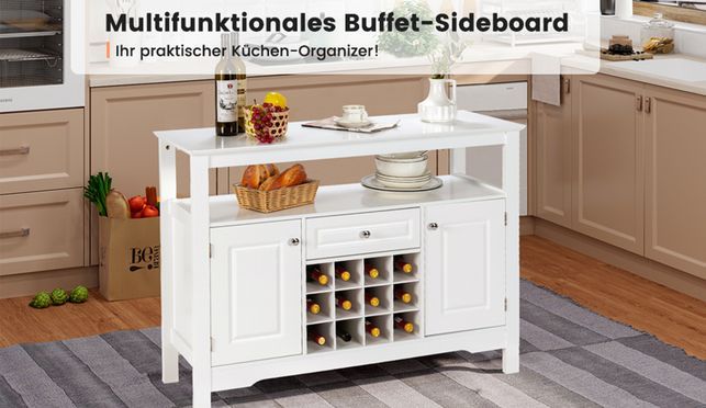 Multifunktionales Sideboard von COSTWAY