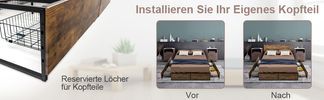 Montieren Sie Ihr eigenes Kopfteil