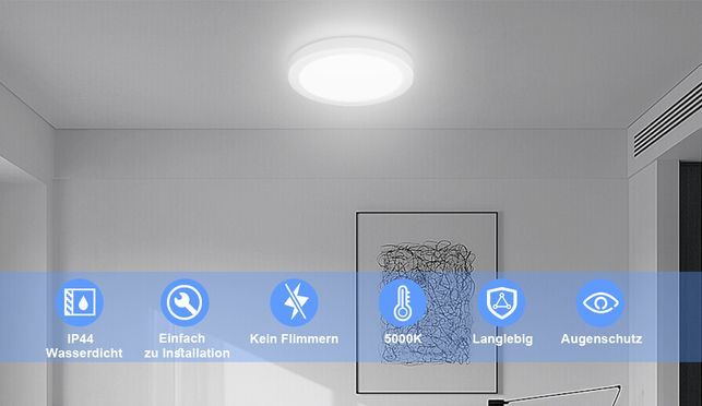 Hochwertiges Material und verbesserte Lichtdurchlässigkeit