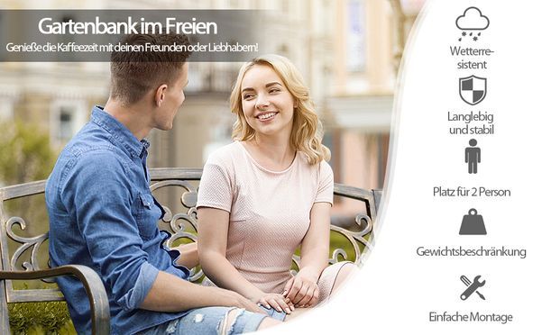 COSTWAY Sitzbank