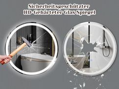 HD Gehärteter Glas Spiegel