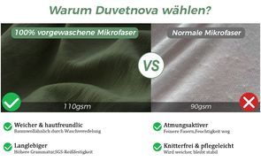  Premium Material: 100% Vorgewaschene Mikrofaser