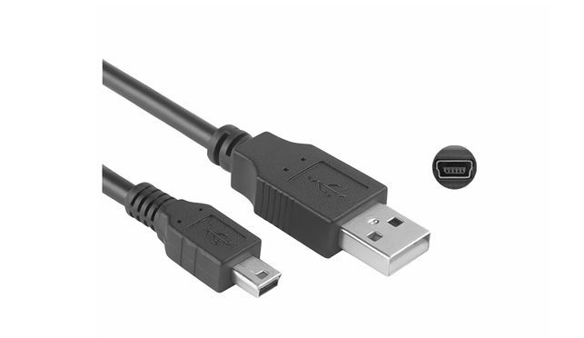 USB 2.0 Kabel A auf Mini USB – 100cm Daten & Ladekabel – geeignet für Kamera, MP3, GPS, Tablet