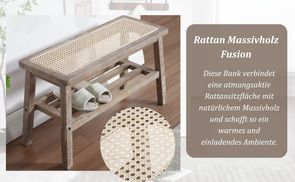 Retro Rattan Sitz