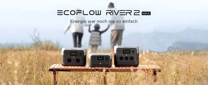 EcoFlow RIVER 2 Max Tragbare Powerstation