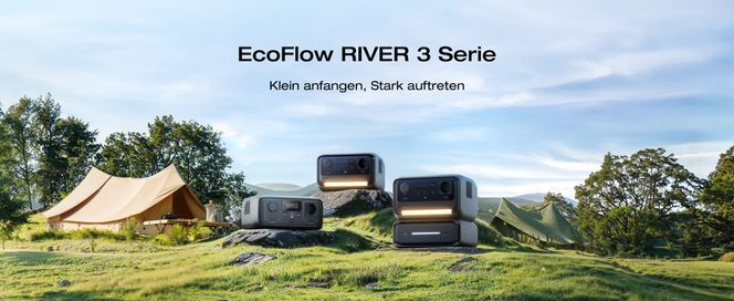 EcoFlow RIVER 3 Tragbare Powerstation