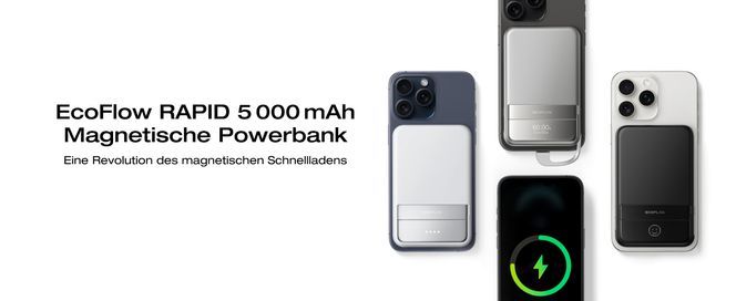 EF ECOFLOW Magnetische Powerbank 5000 mAh
