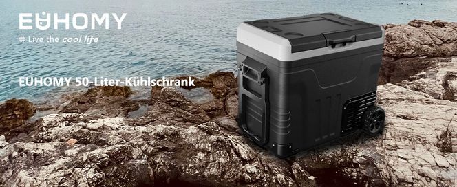 EUHOMY 50L Kühlschrank – Der ideale Begleiter für jedes Outdoor Abenteuer