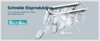 Schnelle Eisproduktion