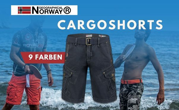 Vielseitige und Robuste Cargoshorts für Herren