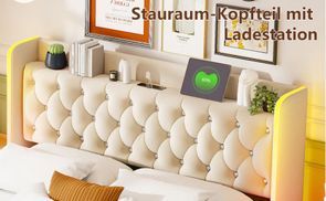 Kopfteil mit Ladefunktion