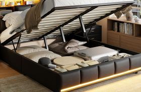 Stauraum unter dem Bett
