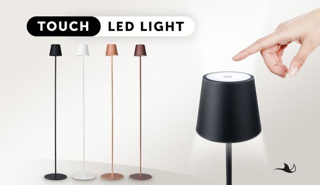 M A N T A TOUCH LED STEHLEUCHTE