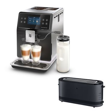 WMF Kaffeevollautomat Perfection 880l & Küchenminis Deep Black Langschlitztoaster 