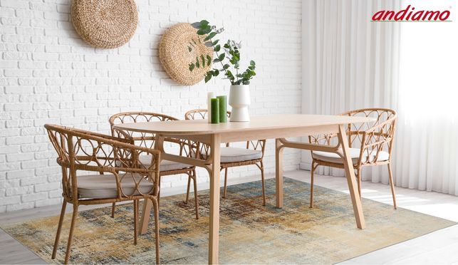Alltagsteppiche im modernen Design: dünn, pflegeleicht und funktional!
