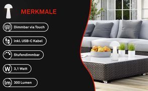 Warm & dimmbar