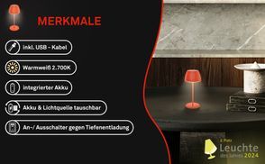 Elegantes Design mit Lichtkante