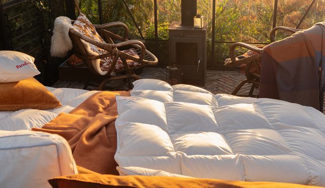 Paradies Elma 90 Daunendecke 135x200 cm Winterwarm