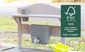 Эко-товар und sicher: FSC zertifiziertes Massivholz