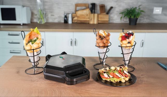 Mmmmh ... Bubble Waffeln – Hochgenuss mit WAFFLEMAKER Bobby!