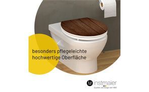 Pflegeleichter WC Sitz