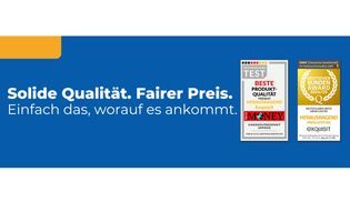 Solide Qualität und Fairer Preis 