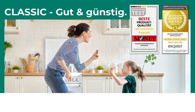 Qualität zum guten Preis: GSP56012‐030E weiss von Exquisit