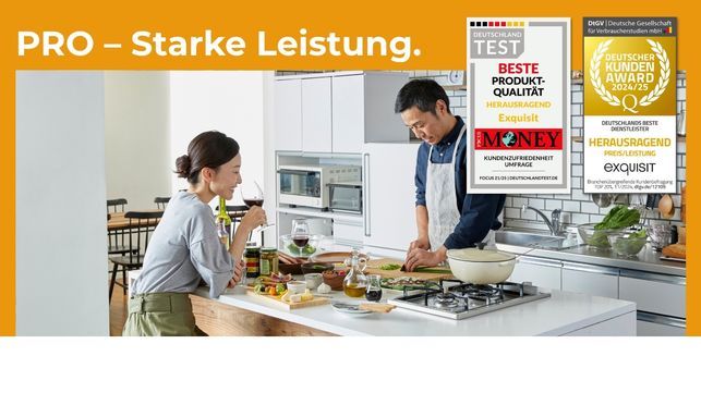 Qualität zum guten Preis: GSP56314‐030C weiss von Exquisit