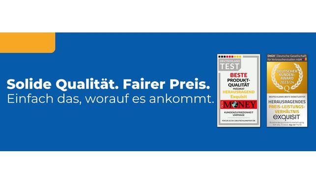 Qualität zum guten Preis GS230 H 040D weiss von EXQUISIT