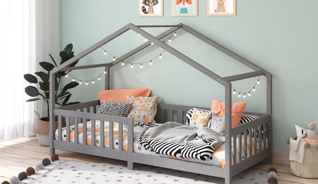 Entdecke spielerische Träume – Das Hausbett LISAN für Kinder