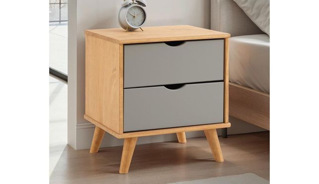 Moderner Nachttisch COLIMA aus Holz