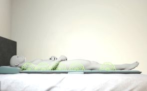 3 in 1 Massagesystem: Vibrationsbehandlung