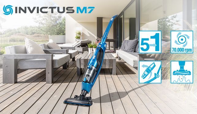 Der INVICTUS M7: Ein Staubsauger für alles