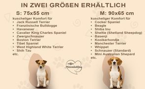 Kuschelige Hundedecke in 2 Größen