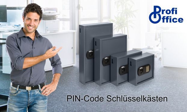 Sichere Schlüsselaufbewahrung mit ProfiOffice Schlüsselästen