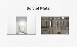 So viel Platz.