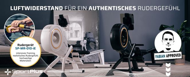 LUFTWIDERSTAND FÜR EIN AUTHENTISCHES RUDERGEFÜHL