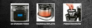 MIT HILFREICHEN FUNKTIONEN ZUM PERFEKTEN KAFFEE!