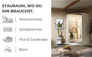 Stauraum, wo du ihn brauchst