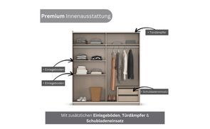 3 verschiedene Innenausstattungen für deine Stauraumwünsche:
