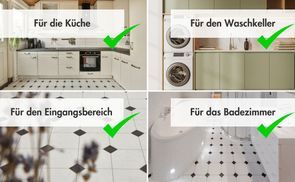 Zeitlose Fliesenoptik deine Vorteile auf einen Blick: