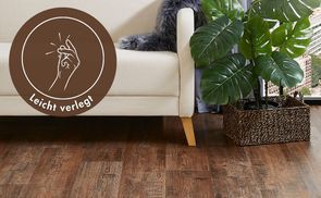 Kinderleichtes Verlegen von Vinylboden Meterware